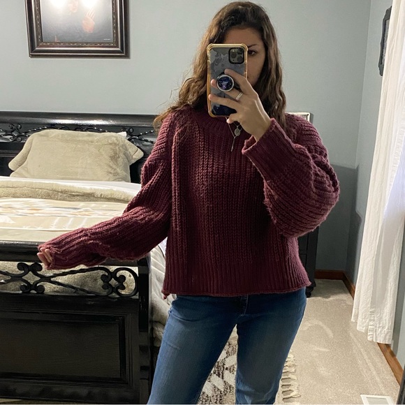 Mia Joy by Joyfolie Oversized Sweater - Picture 4 of 15